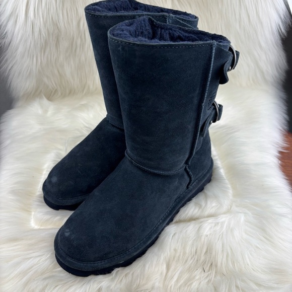 BearPaw Women's Dark Gray Winter Boots - Picture 2 of 10